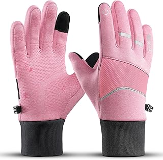 Vilico Guantes Ciclismo Invierno Hombre Mujer, Guantes de Ciclismo, Guantes Moto Invierno, Guantes de Pantalla Táctil a Prueba de Viento y Antideslizantes contra Salpicaduras de Agua