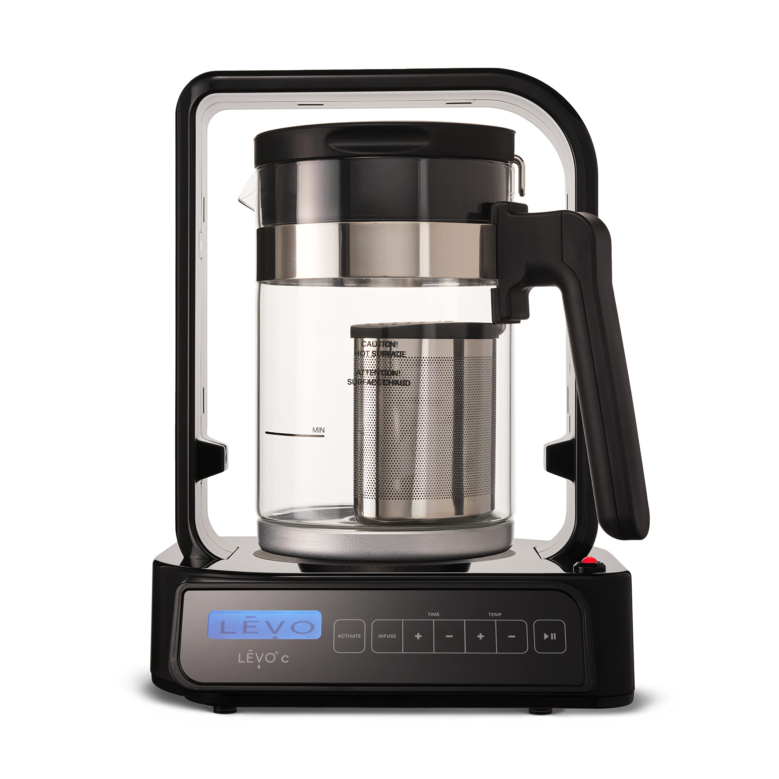 LEVO C - Large Batch Herbal Oil Infusion Machine - Botanical Extractor - Herb Decarboxylator & Oil Infuser - Edible Infusion Maker - For Infused Gummies, Tinctures, Brownies & More - Licorice Black