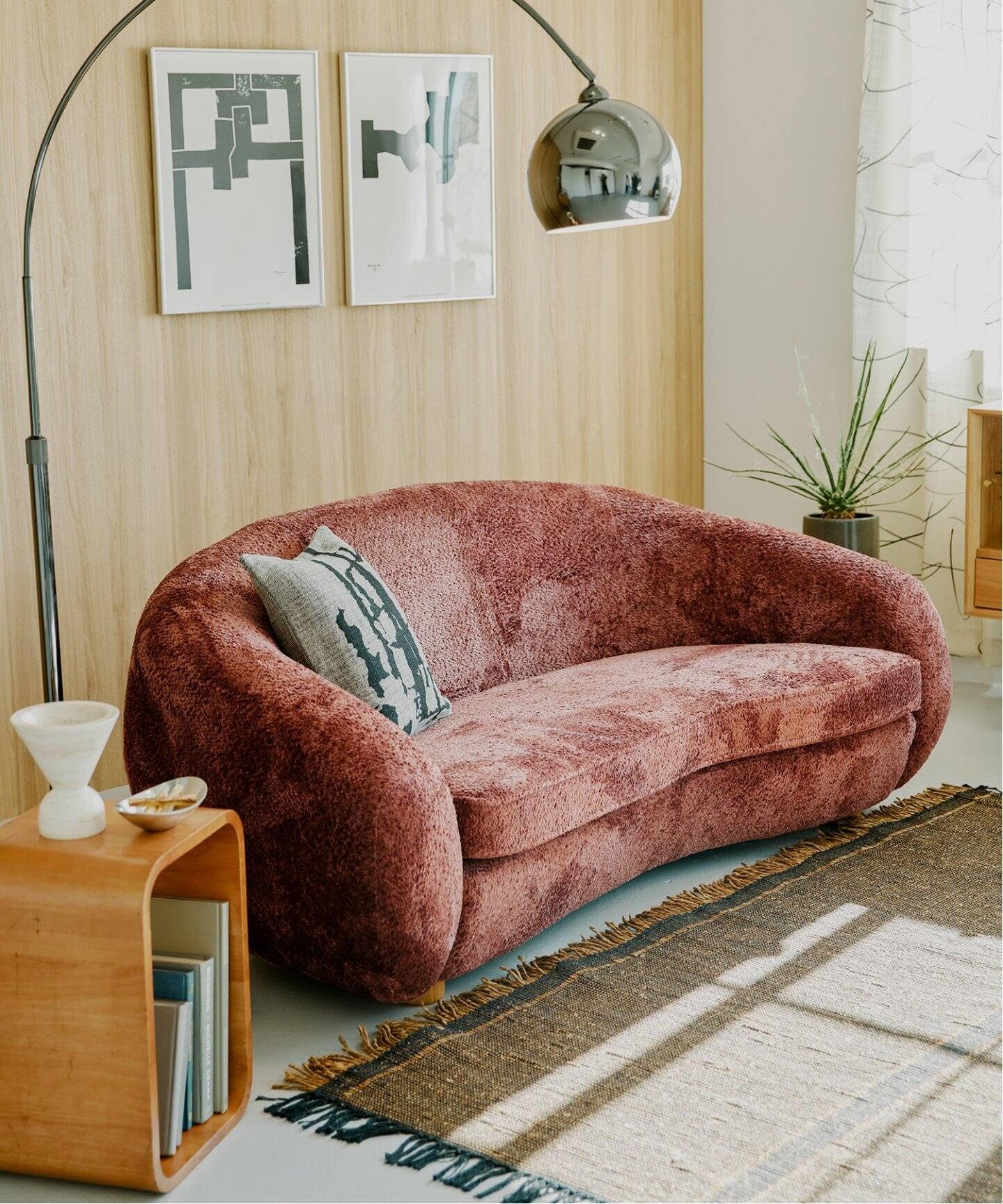 Amazon.co.jp: JOURNAL STANDARD FURNITURE EMILE SOFA ワイン