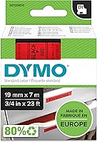 Vista 21 de Dymo Cinta de etiquetado estándar D1 0.354 in x 23.0 ft - Negro sobre verde