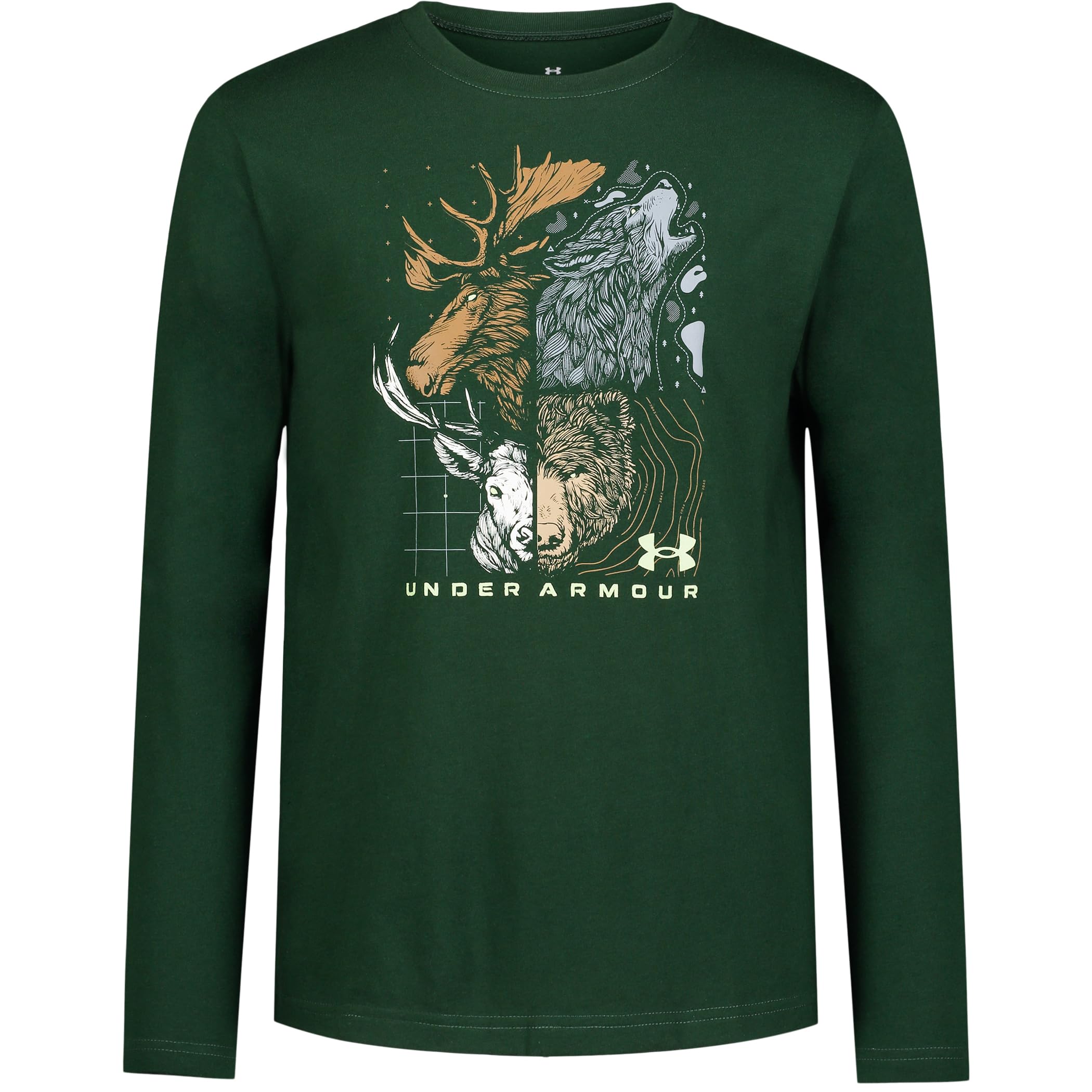 Under Armour Boys' Long Sleeve Graphic T-Shirt, Lightweight &amp; Breathable, Outdoor Collection
