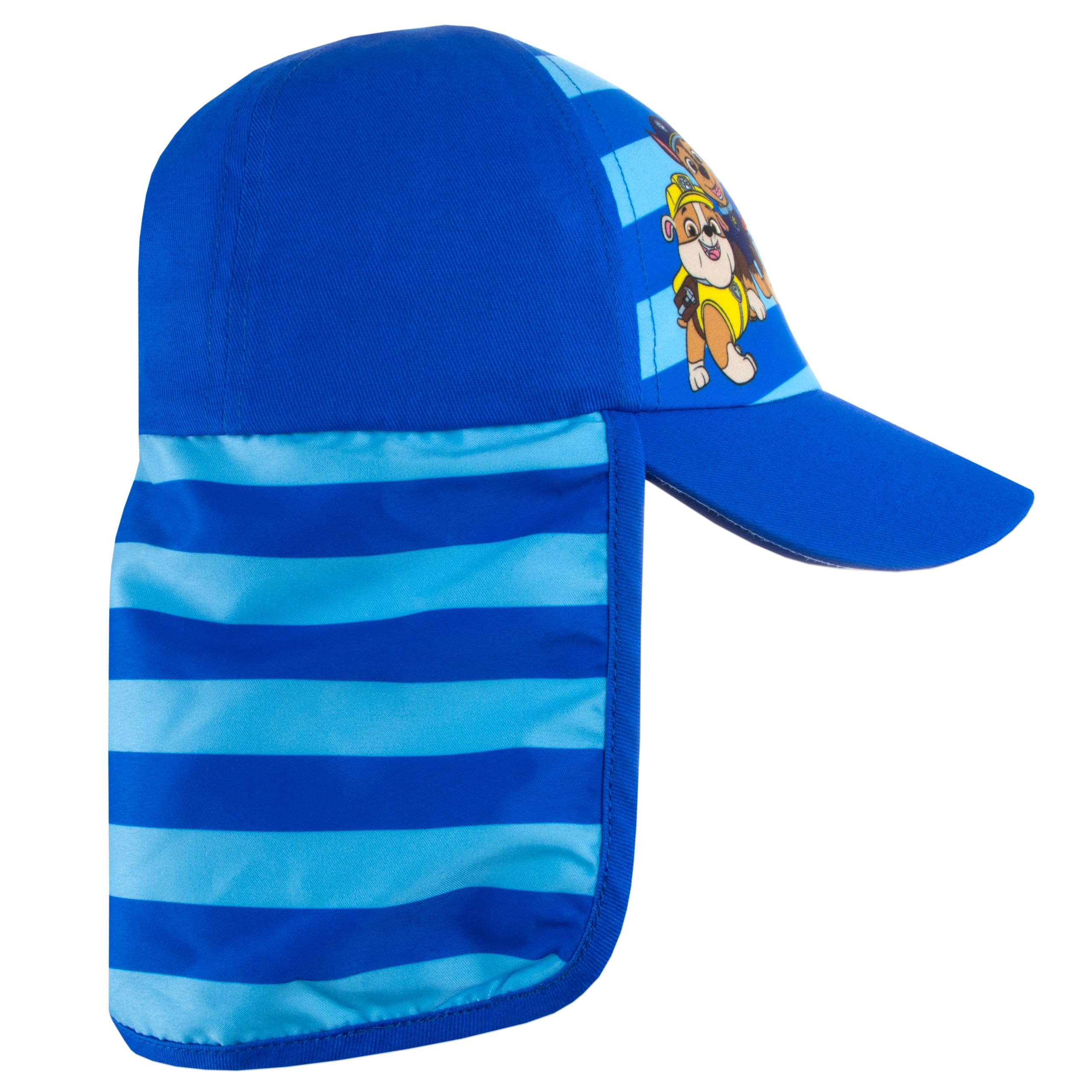 Kapelusz przeciwsłoneczny PAW Patrol | Czapka basenowa i plażowa z daszkiem Chase'a i Marshalla | Letnie Czapki Dla Dzieci | Niebieski