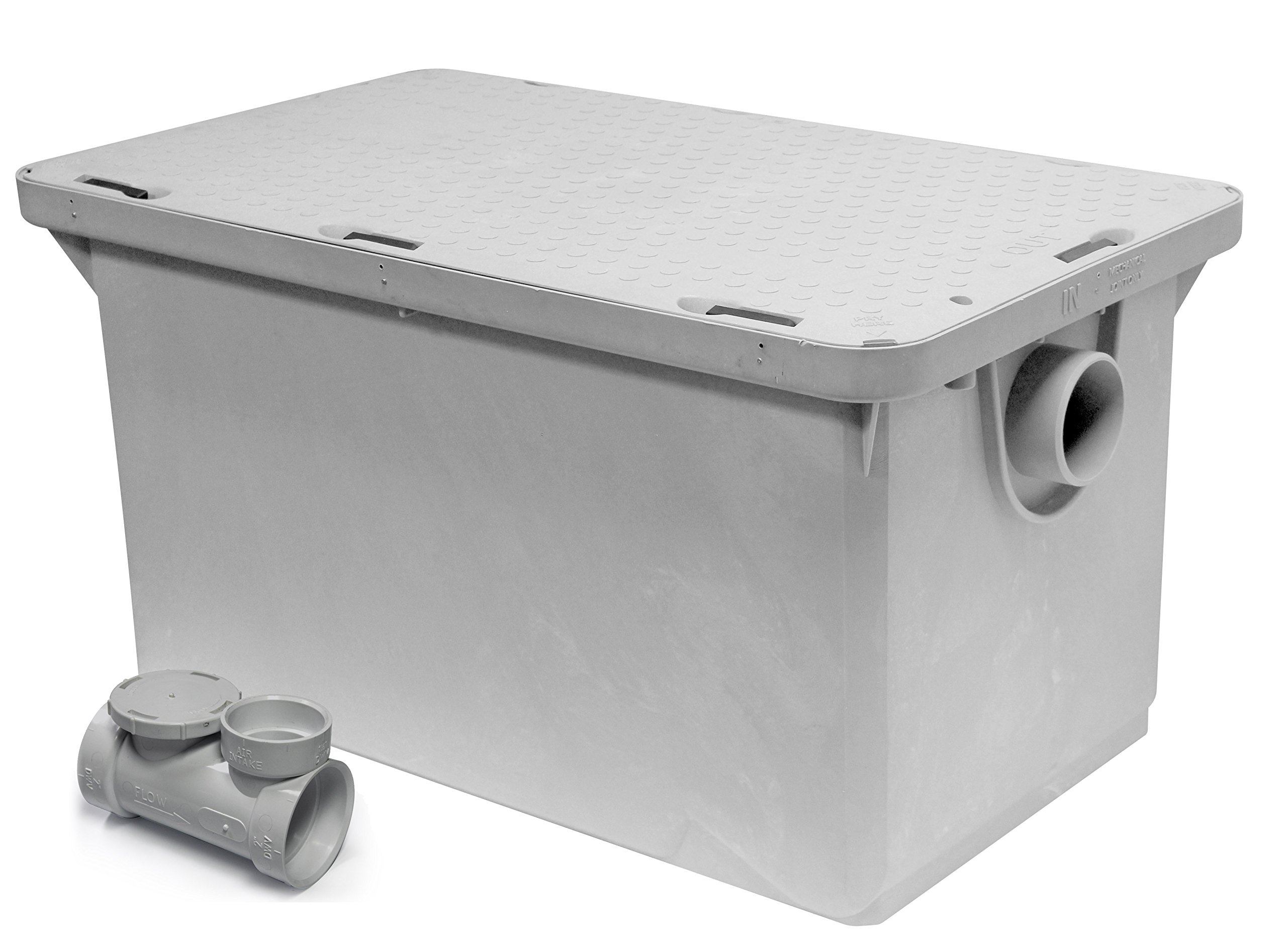 Canplas 3925XTA02 25 GPM Extended Grease Interceptor Connection, 2