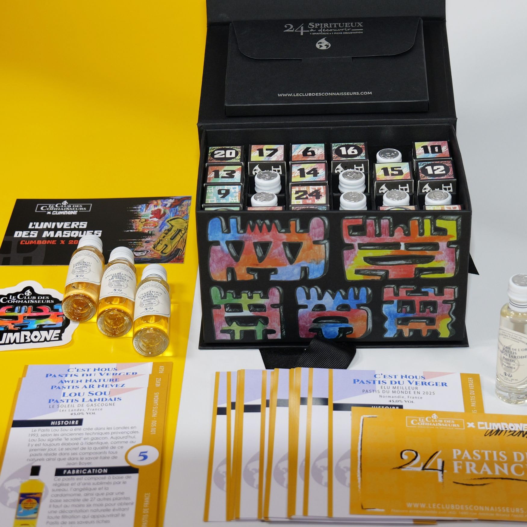 Calendario De L'Avent Pastis de France - Edizione Cumbone 2025-24 x 20 ml