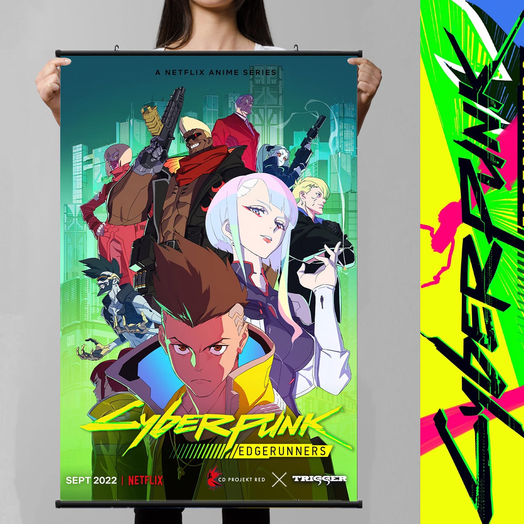 Amazon.co.jp: サイバーパンク エッジランナーズ タペストリー