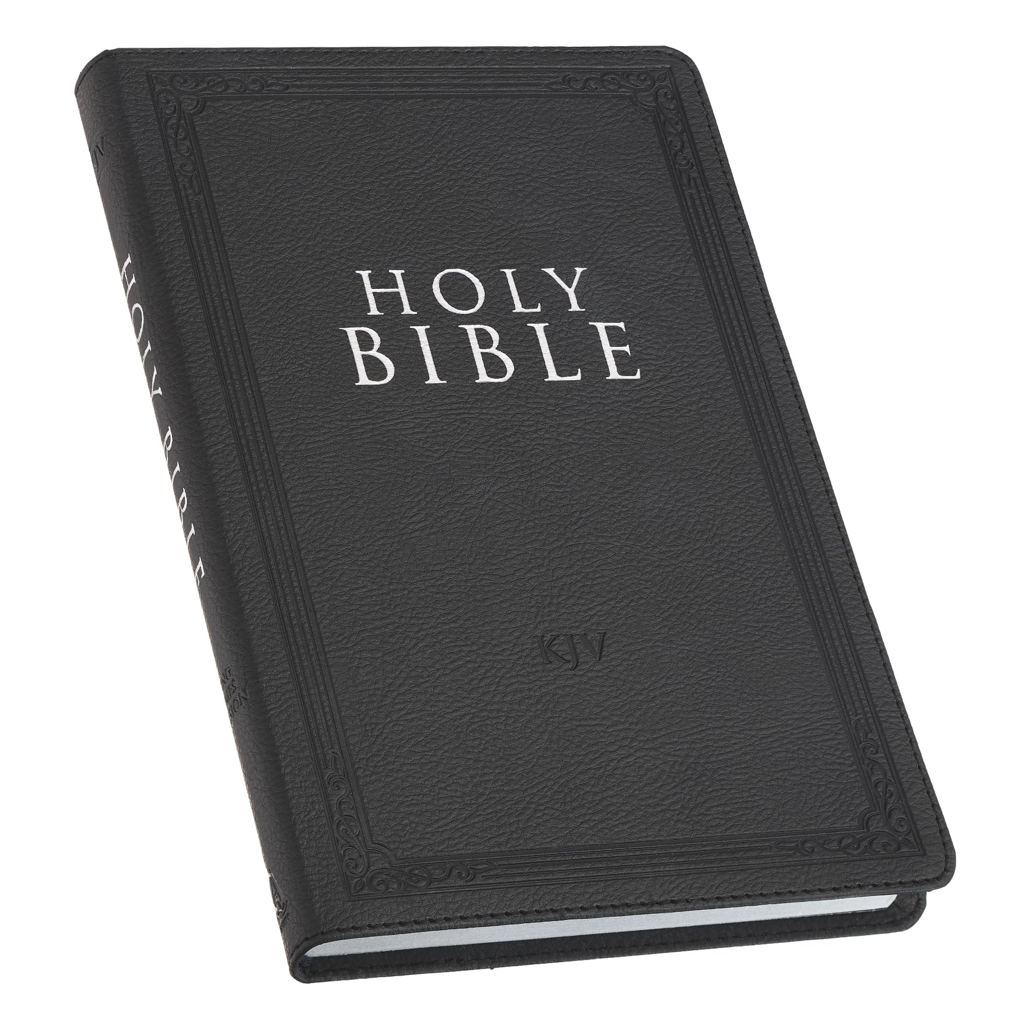 KJV Holy Bible, Gift Edition Faux Leather, King James Version, Black (KJV Gift Editions)