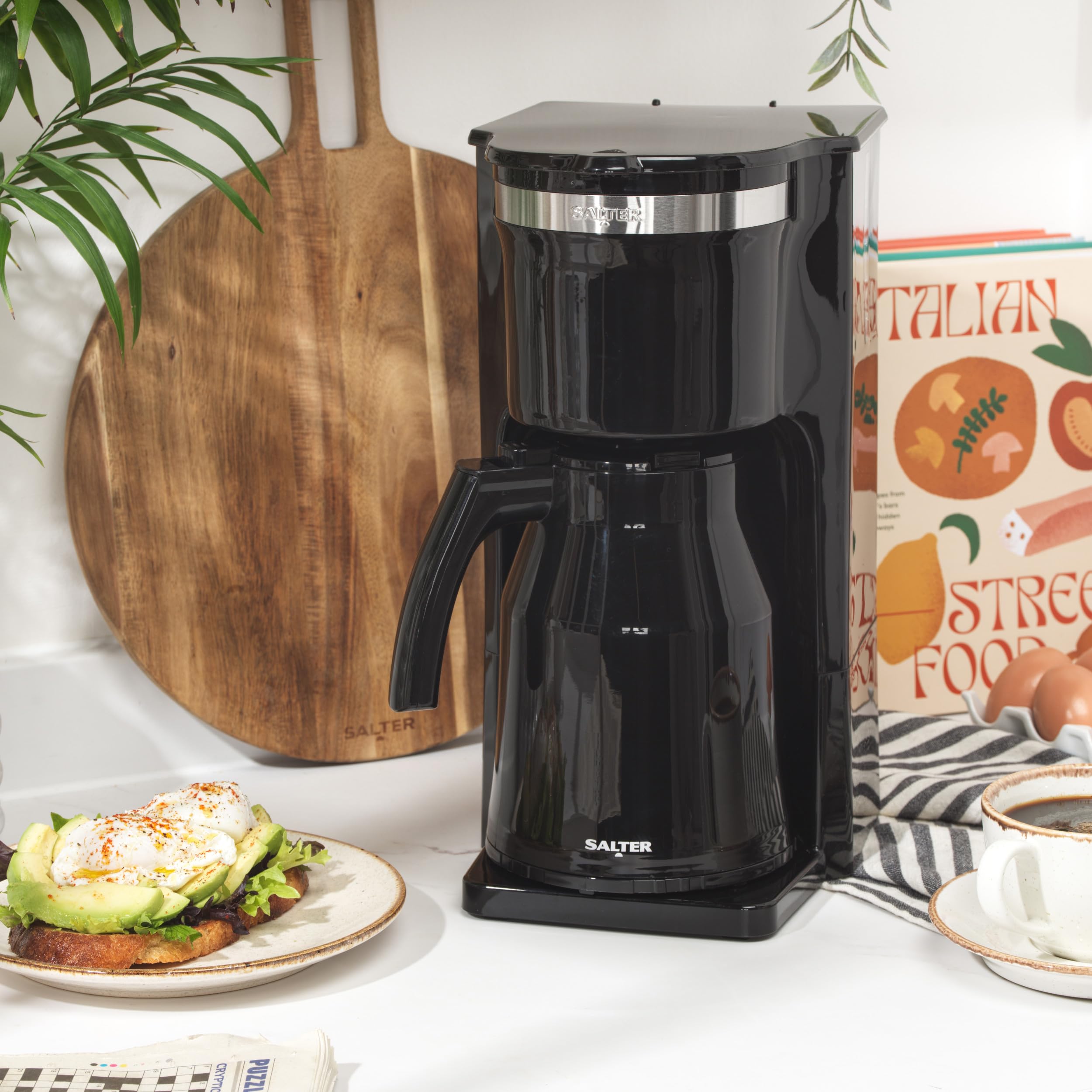 Image secondaire de Cafetière Thermobrew Salter - 8 Tasses en Verre Isotherme 1L