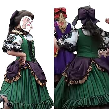 ガストンガールズ　コスチューム　緑 Amazon.co.jp: 【コスマニア】実物撮影！ ザ・ヴィランズ Into