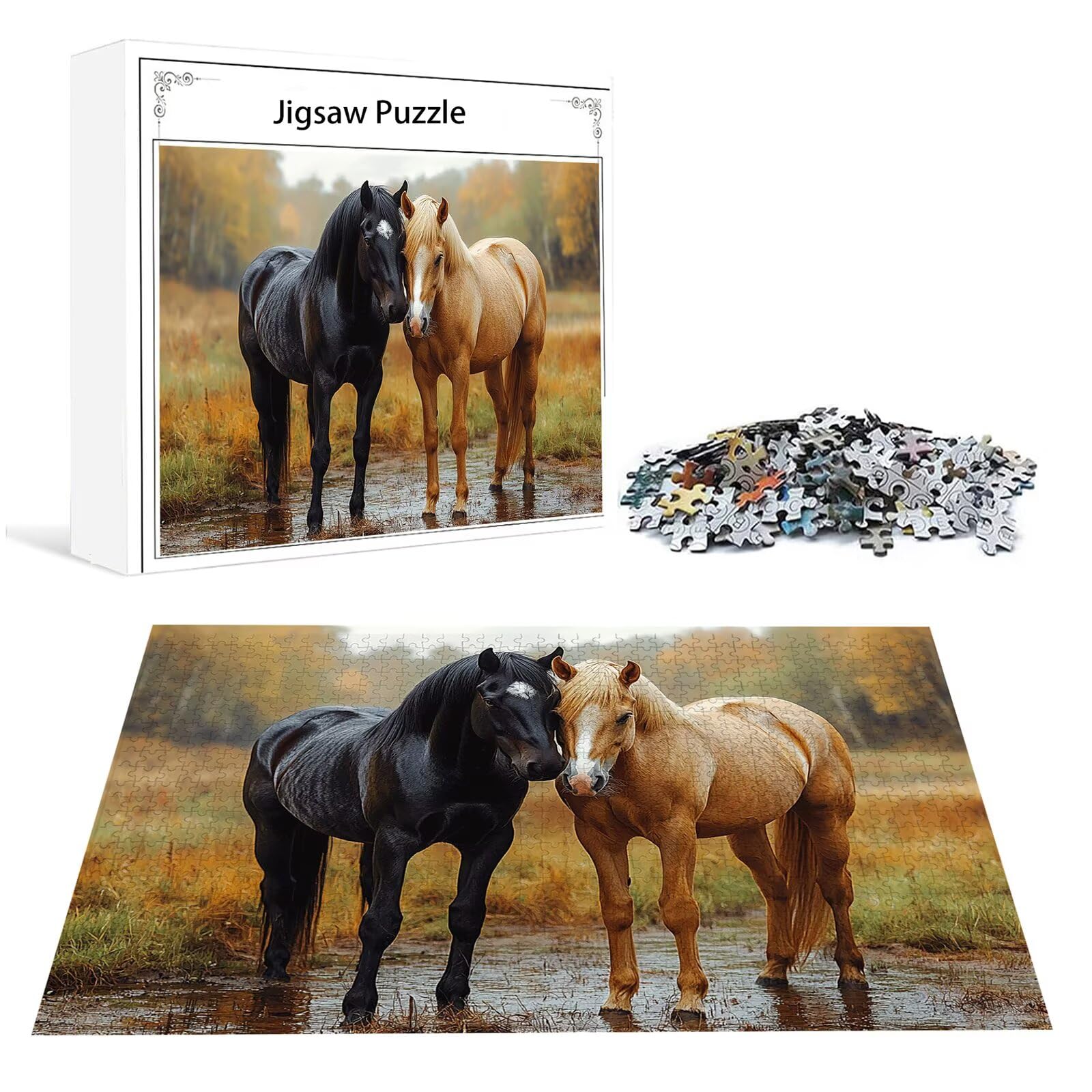 Puzzle 2000 Teile Erwachsene Tier 100x70cm,2000pcs Klassische Puzzles Tiere Anspruchsvoll Jigsaw Spielzeug Puzzlespiel Lernspiel Impossible Holzpuzzle Geeignet für alle Altersgruppen Geschenk P-984