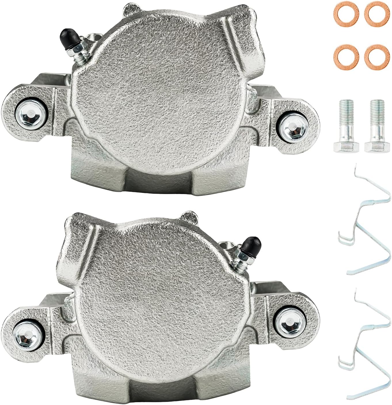 PHILTOP Front Disc Brake Caliper Assembly 184071+184072 Replacement For 1978-1981 Cutlass, 1978-1987 El Camino, 1991-2003 Sonoma, 1978-1980 Cutlass Salon, Pair Set of 2 Front Driver and Passenger Side