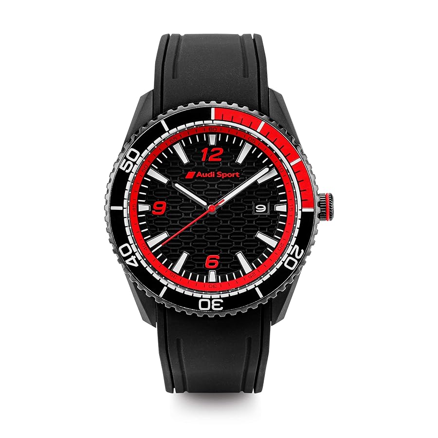 Audi sport  メンズウォッチ Audi Sport Men's Watch, Sports : Amazon.de: Fashion