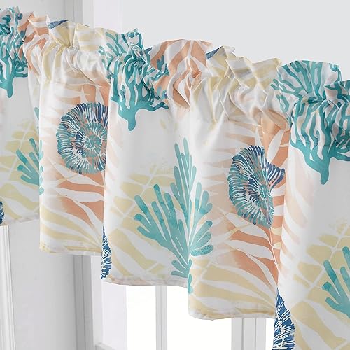 Miniatura 10 de Greenland Home Montego - Cortina de ducha, color aguamarina, 72 x 72 pulgadas