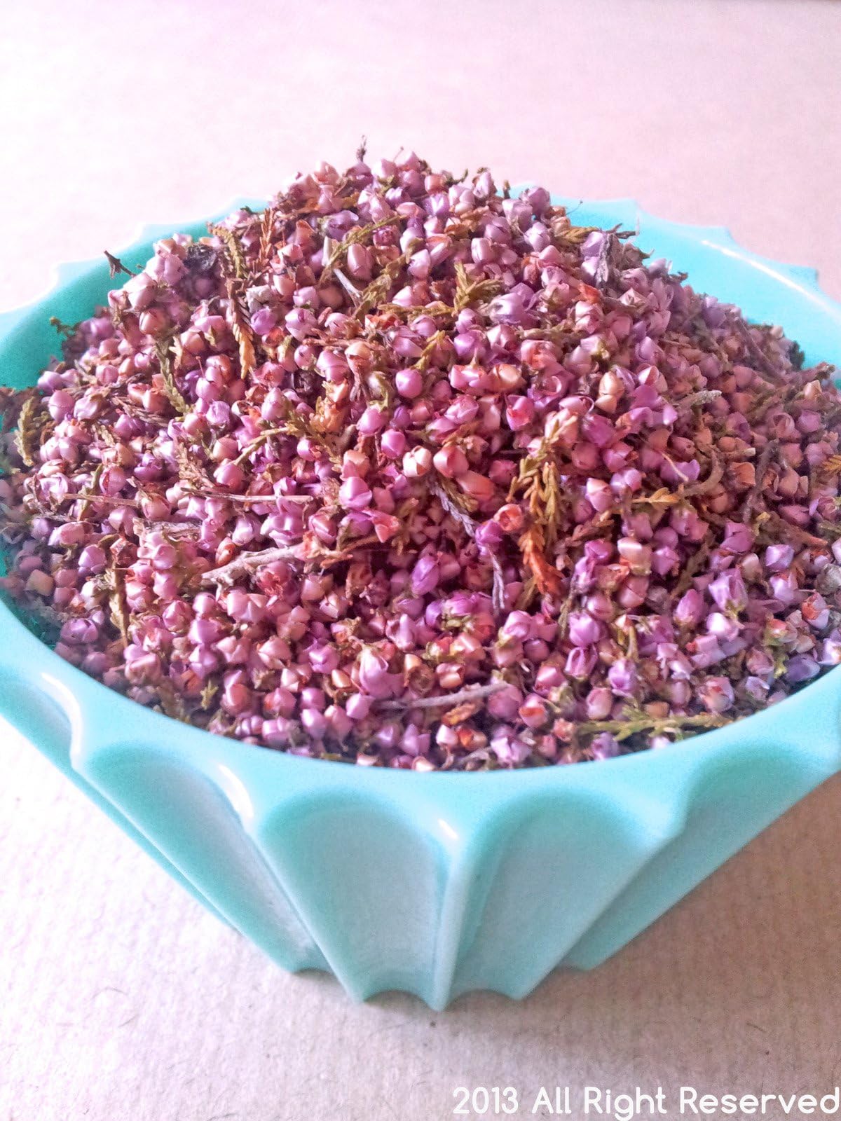 Various in Grams- lavender, rose petals, heather grains, marigold (Heather Grains, 18g)