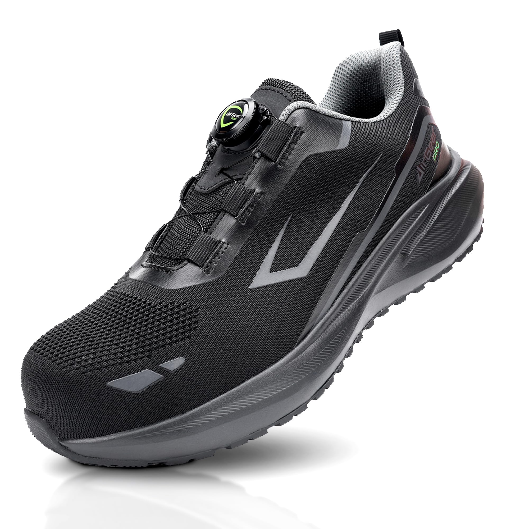 AirGearPro Kinetik buty robocze S1PL dla mężczyzn i kobiet, lekkie, czarny