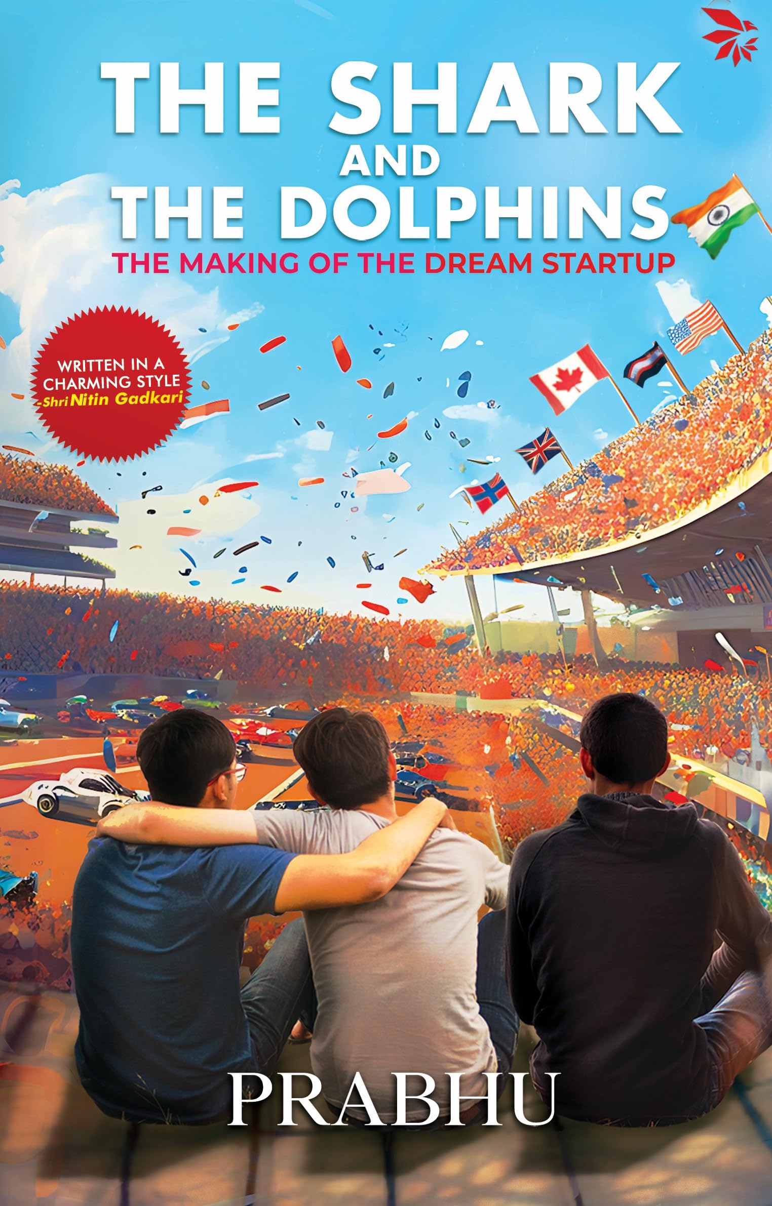 The shark of the dolphin