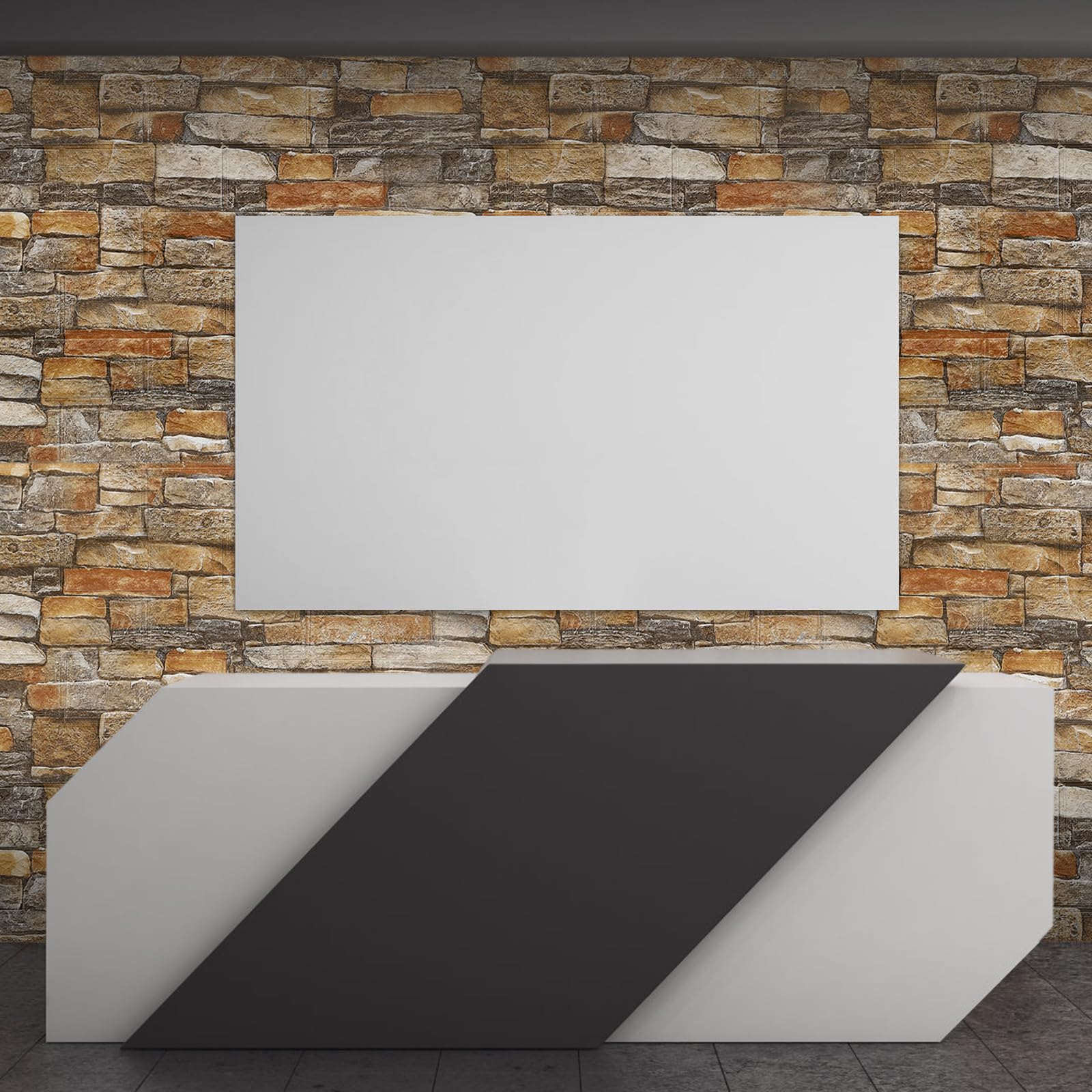 Adhesivo 3D para pared, autoadhesivo, 10 unidades, piedra, papel pintado, 77 x 70 cm, 4 mm, papel pintado fotográfico, lámina decorativa para cocina, dormitorio, baño, sala de estar