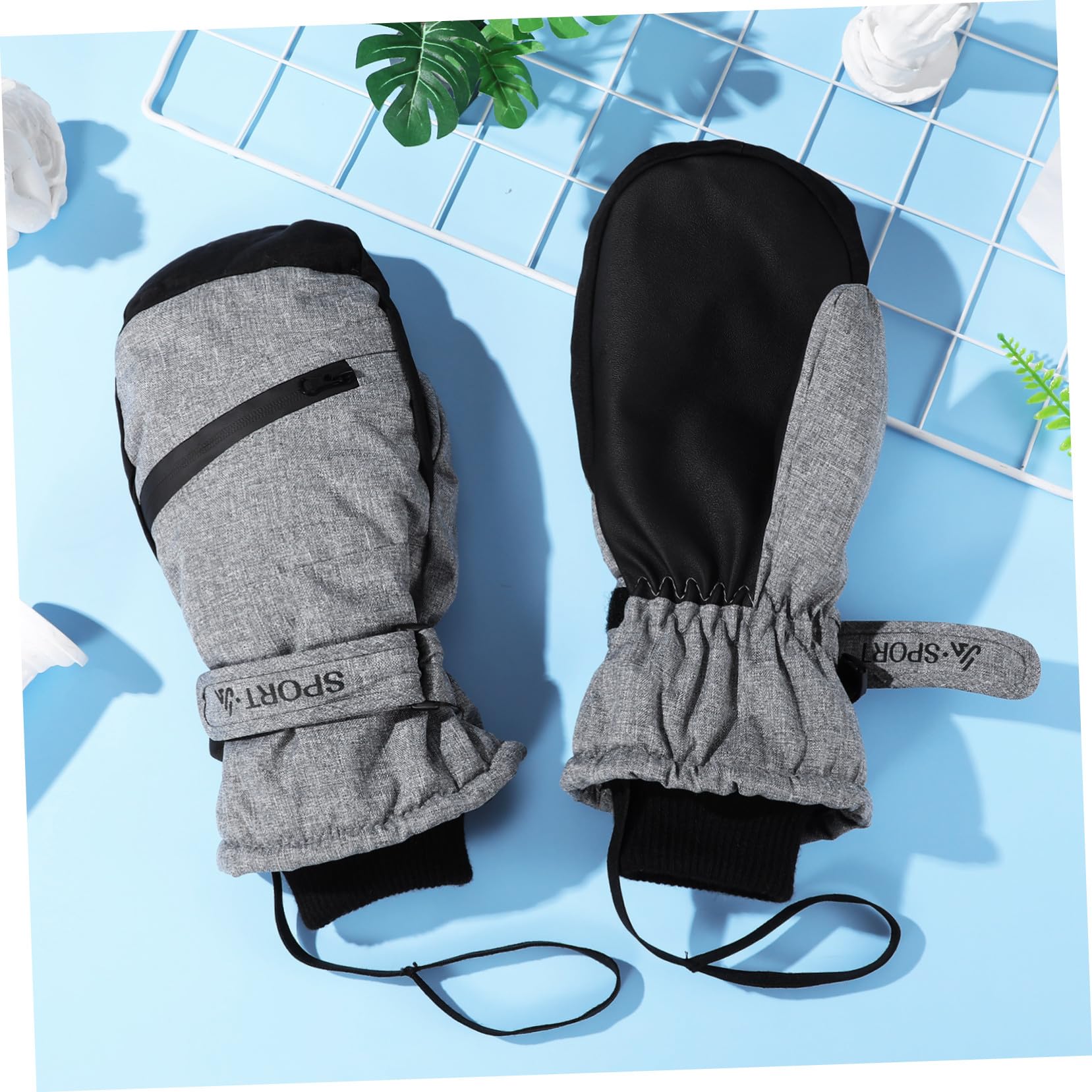 Winterhandschuhe Herren Damen Isoliert Winddicht Touchscreen Skihandschuhe Outdoor Schneehandschuhe