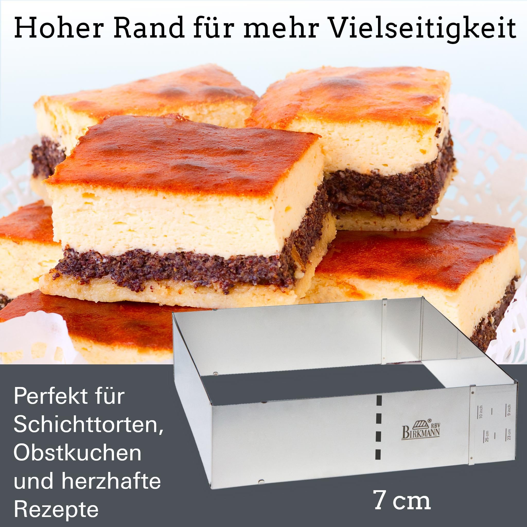 RBV Birkmann Molde Ajustable, Color Plateado