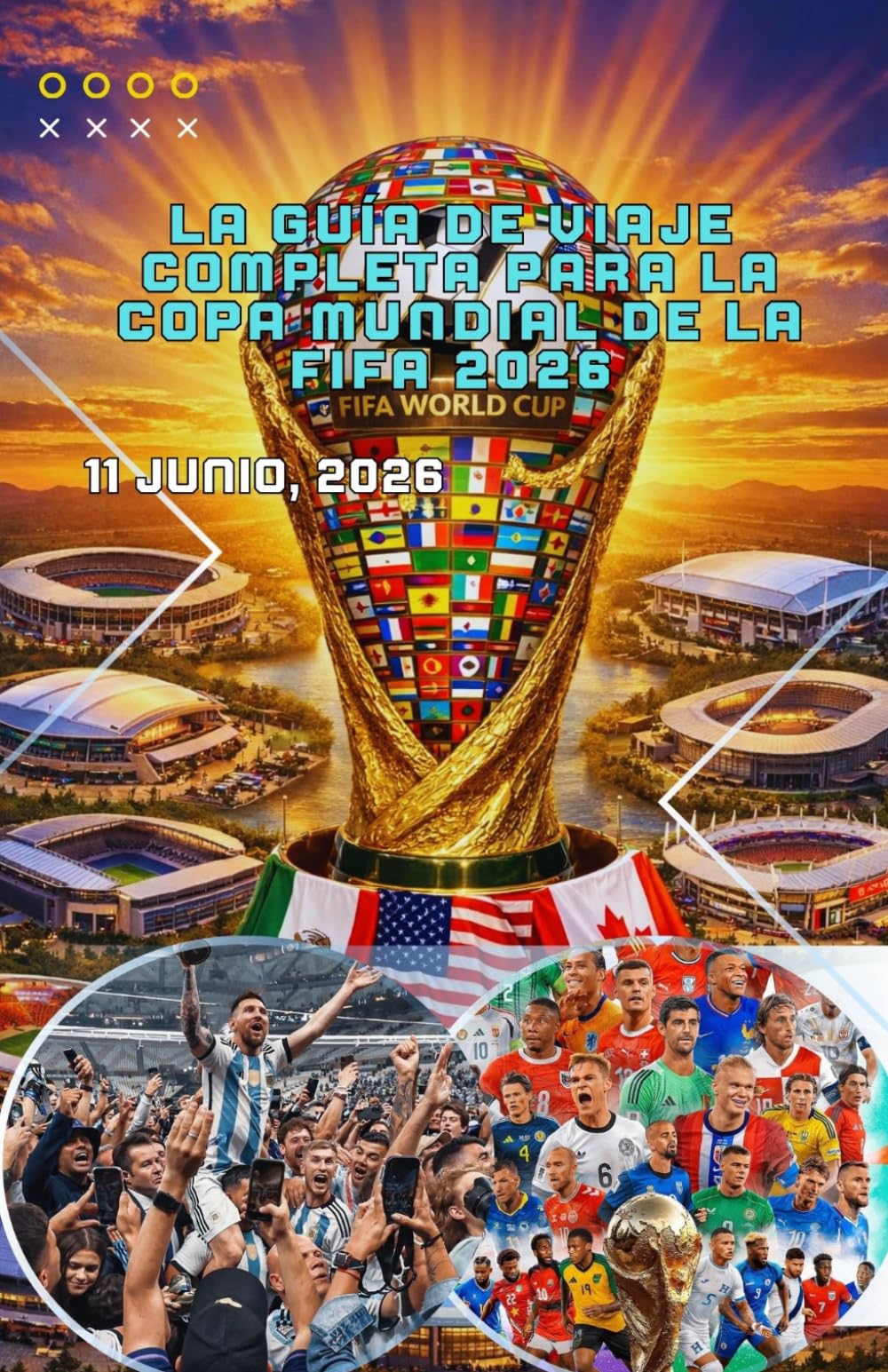 LA GUÍA DE VIAJE COMPLETA PARA LA COPA MUNDIAL DE LA FIFA 2026: La guía definitiva para los aficionados en Estados Unidos, Canadá y México.