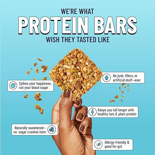 Miniatura 4 de The YES Bar Apple Cinnamon Crisp  Proteína a base de plantas barra de aperitivos decadentes vegana paleo sin gluten sin lácteos baja en azúcar