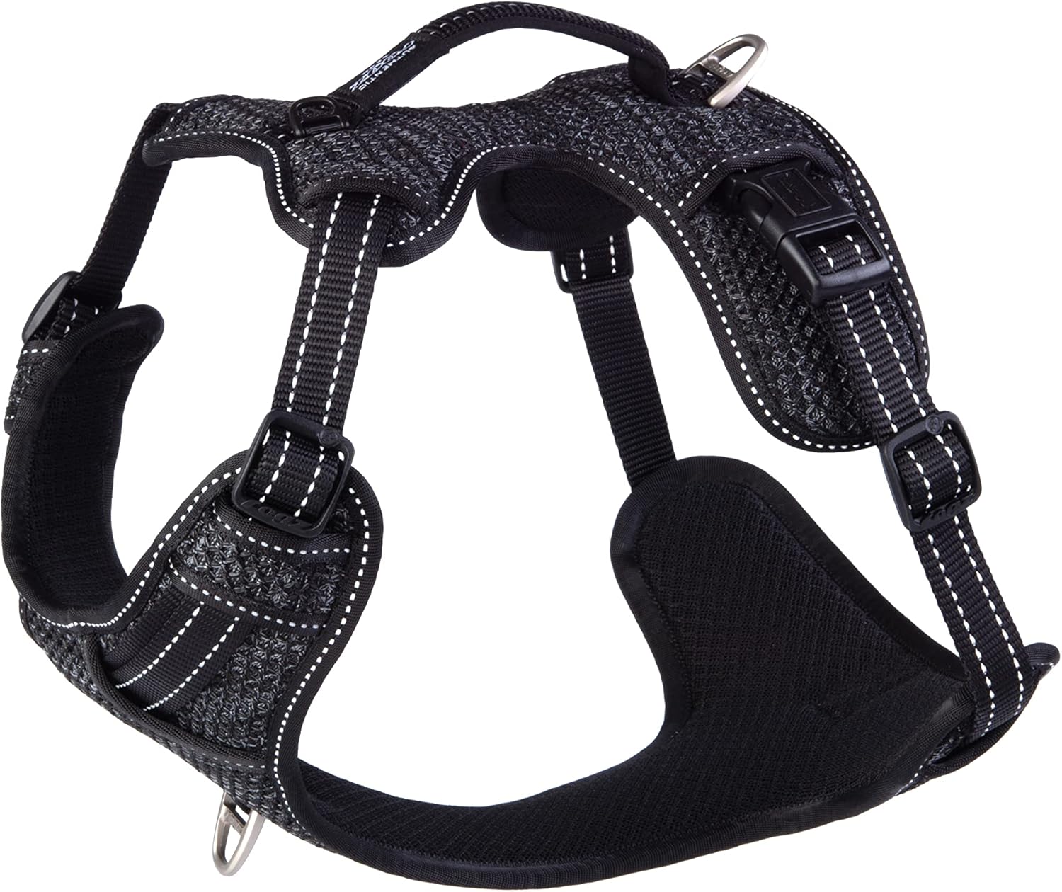 Rogz Explore Padded Harness Black Large