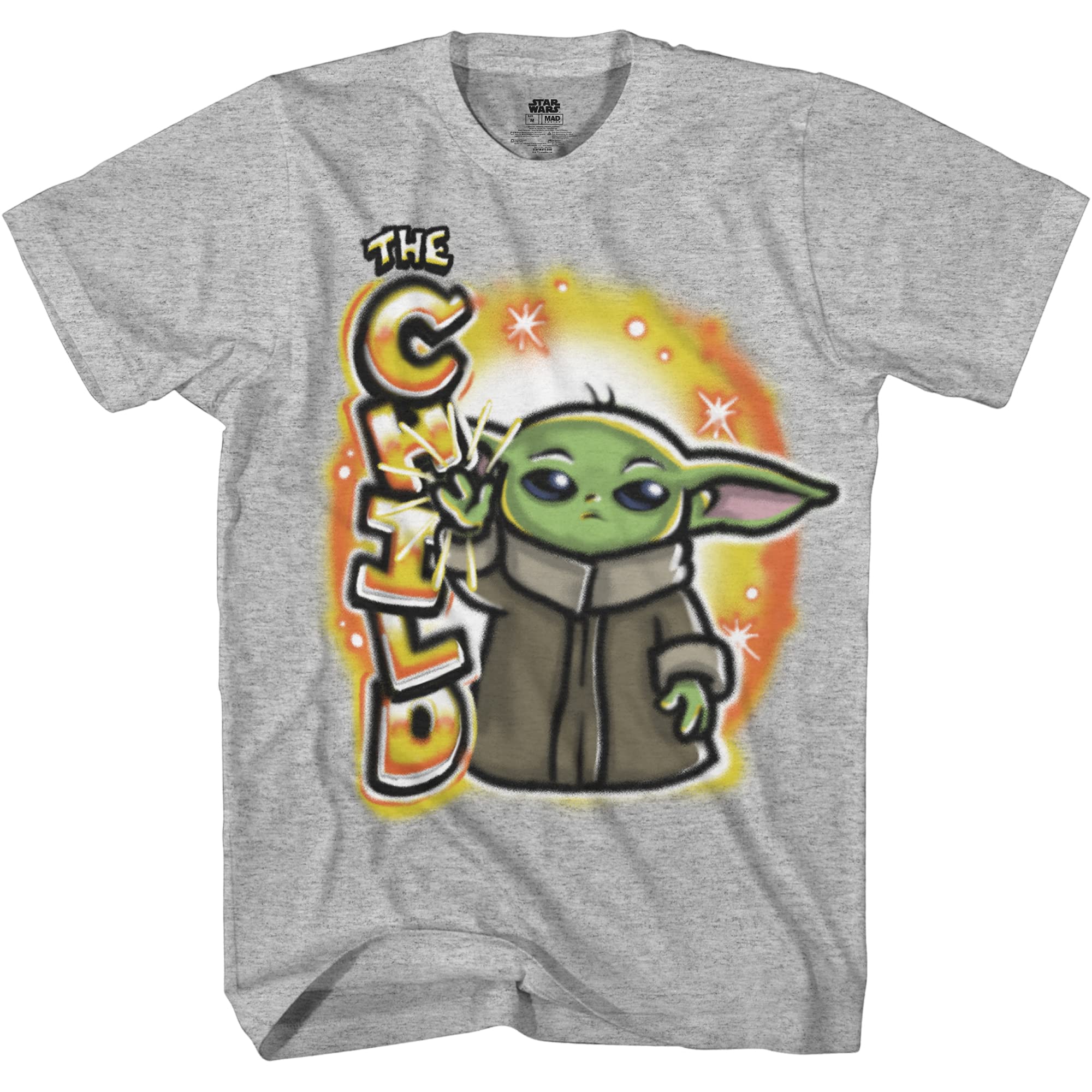 Star Wars Boys Baby Yoda Short Sleeve T Shirt Mandalorian