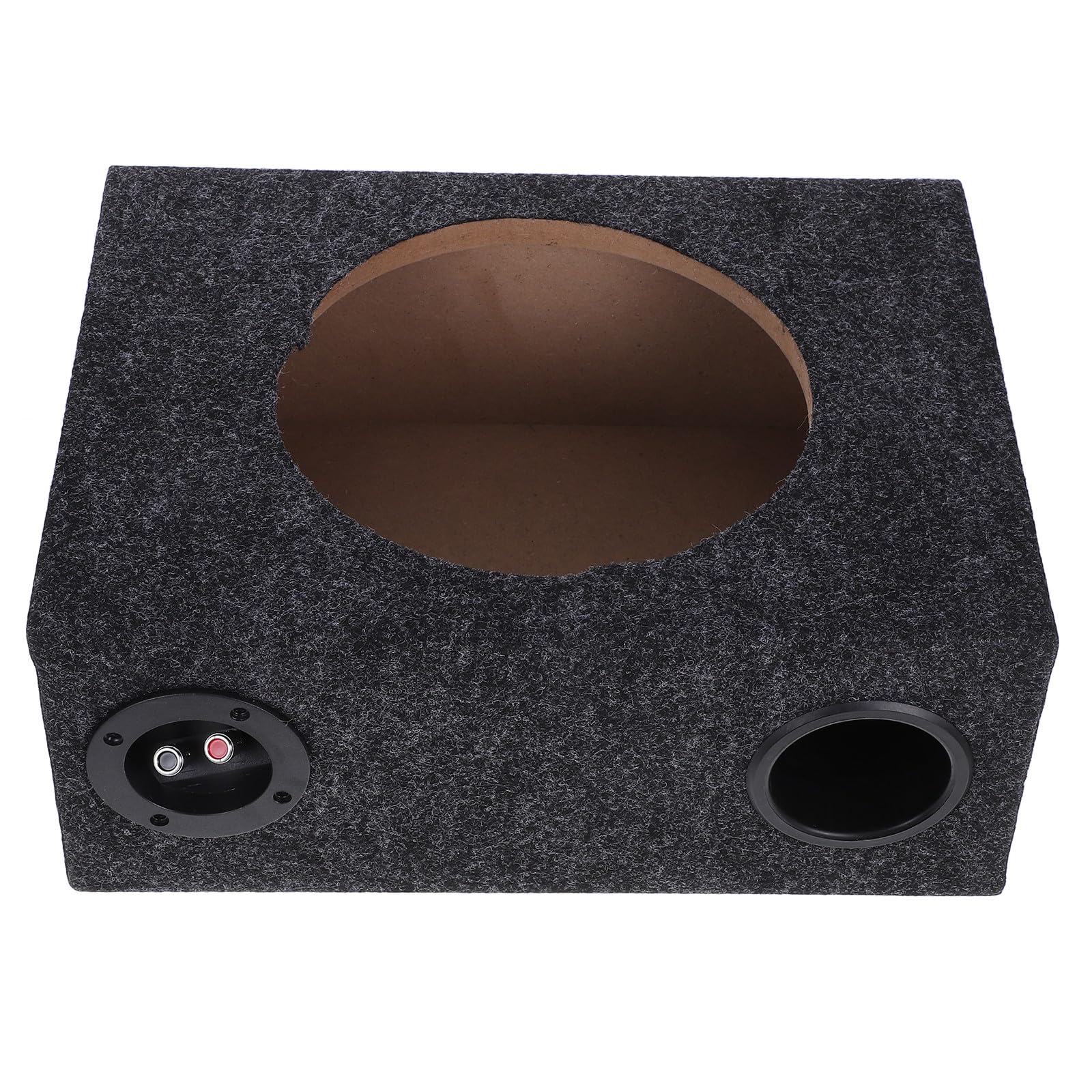 Caisson de Basses Voiture 10 Pouces Noir, Installation Facile, Bois Abs
