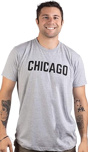 Miniatura 3 de Chicago Classic Retro City Illinois IL Lake Michigan Midwest Pride Hombres Mujeres Camiseta