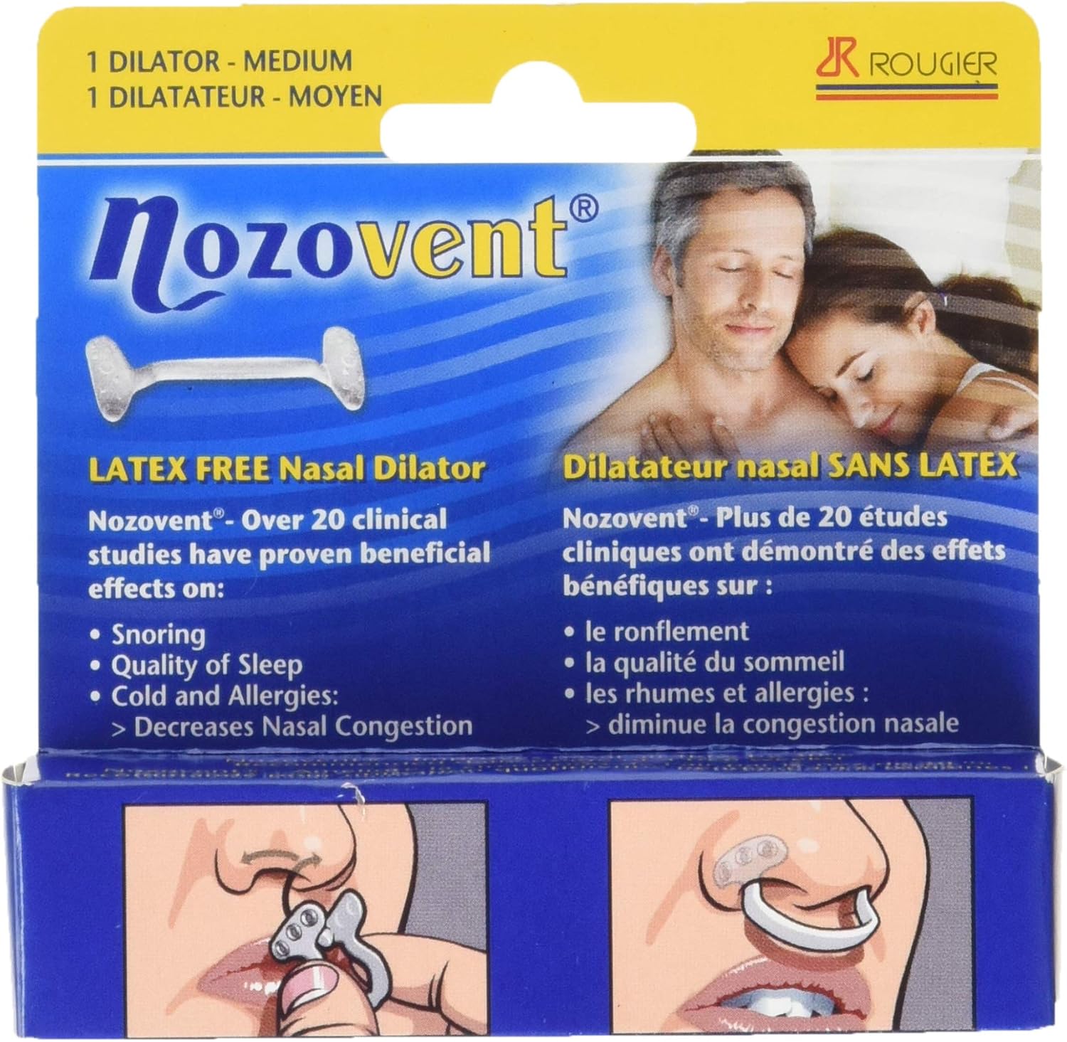 Nozovent, Nasal Dilator Snoring Solution Device Buy Online at Best