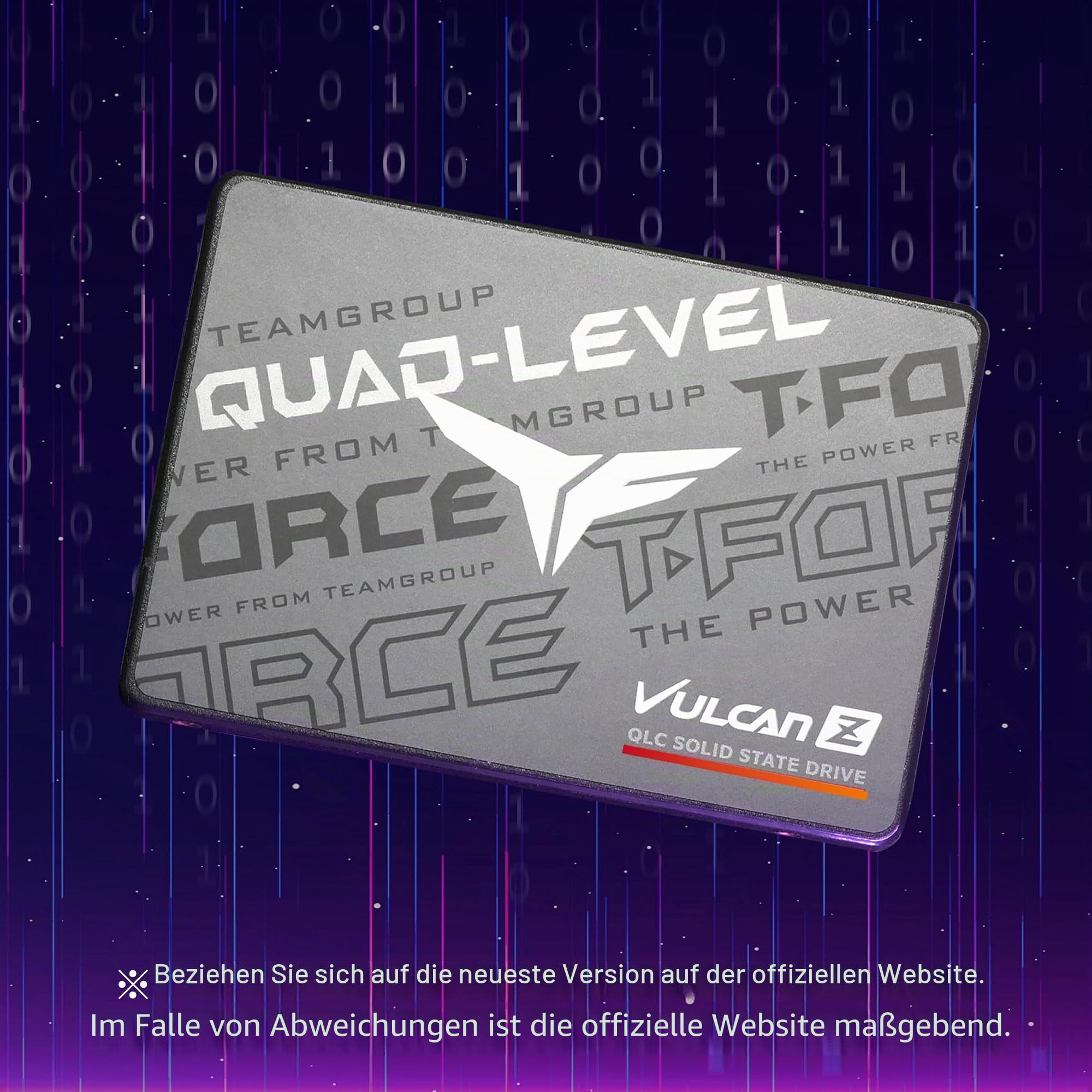 TEAMGROUP SSD 4TB 550/510 Vulcan Z QLC SA3 TEM