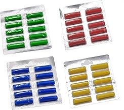 40 Duftstäbchen Parfum.grün, gelb, blau, rot Duftis, Noten Sommerwiese, Lemone, Meeresbriese, Fruchtfrische, für alle Staubsaugerarten geeignet