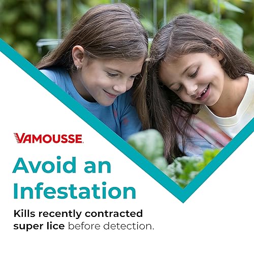 Miniatura 2 de Vamousse Champú diario Lice Defense, mata los piojos, detecta y previene la infestación, sin parabenos, sulfatos ni colorantes, incluye aceite de