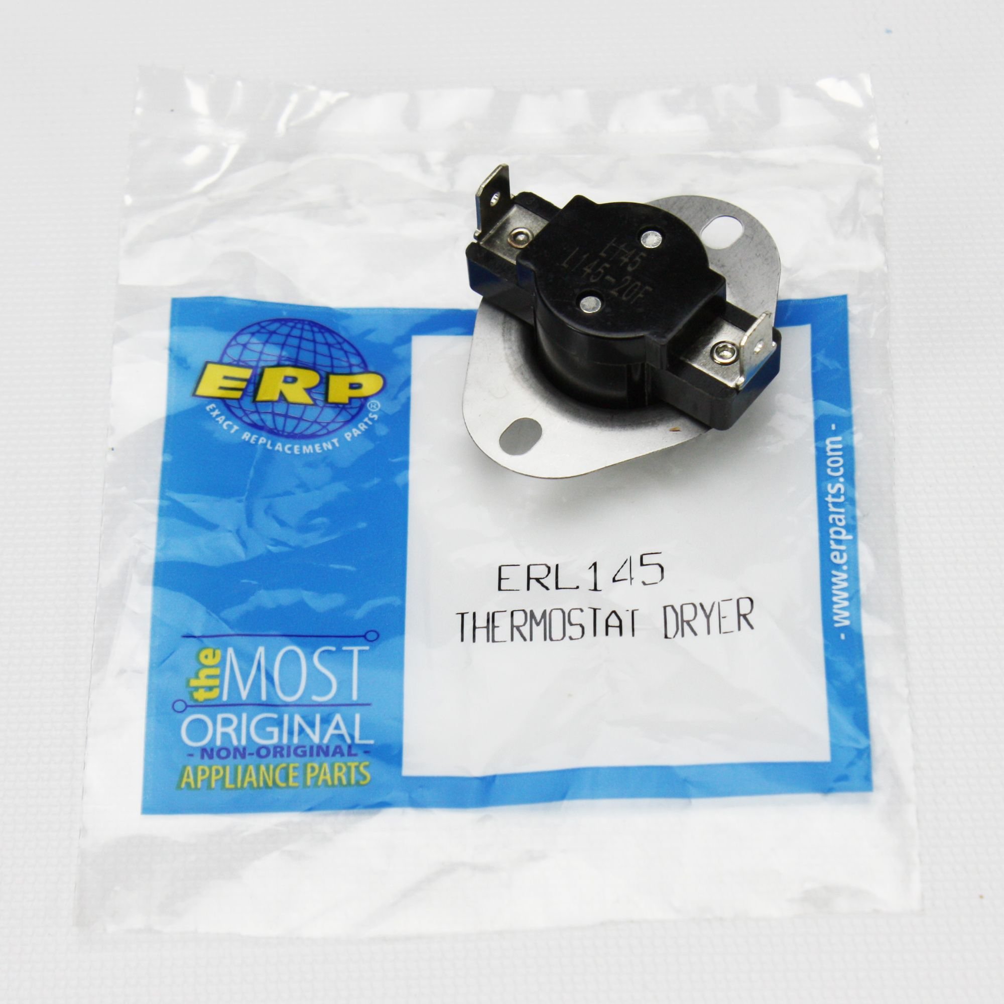 ERL145 - ERP Aftermarket Furnace Single Pole Snap Disc Limit Switch L145-20F