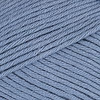 Vista 3 de Drops Safran - Hilo de algodón 100% egipcio para tejer y hacer ganchillo, peso deportivo, 2, fino, 5 capas, 1.8 onzas, 175 yardas (68 café)