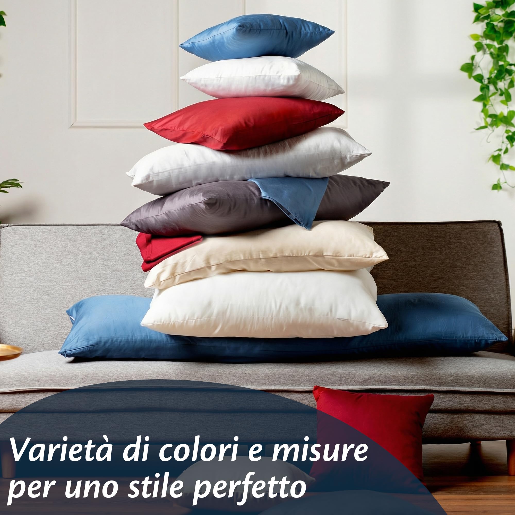 MIULEE Confezione da 2 Federe in Felpa per Cuscini Decorative Fodere