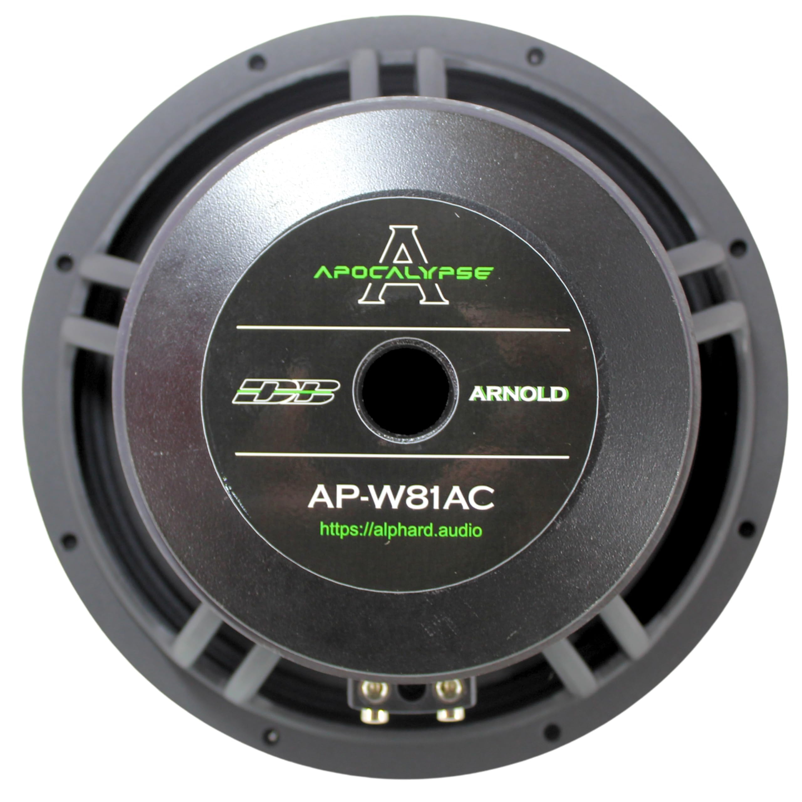 Deaf Bonce 8 Inch 600W 4 Ohm Apocalypse Mid Bass Speaker Pair AP