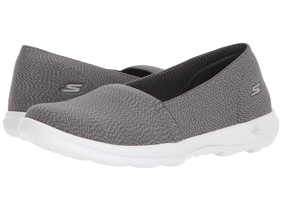 

SKECHERS Performance GOwalk Lite - Smitten (Charcoal) Women's Flat Shoes