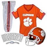 NCAA Kids College Football Helmet + Jersey Sets - NCAA Team Uniform Costume Set - Toy Sets