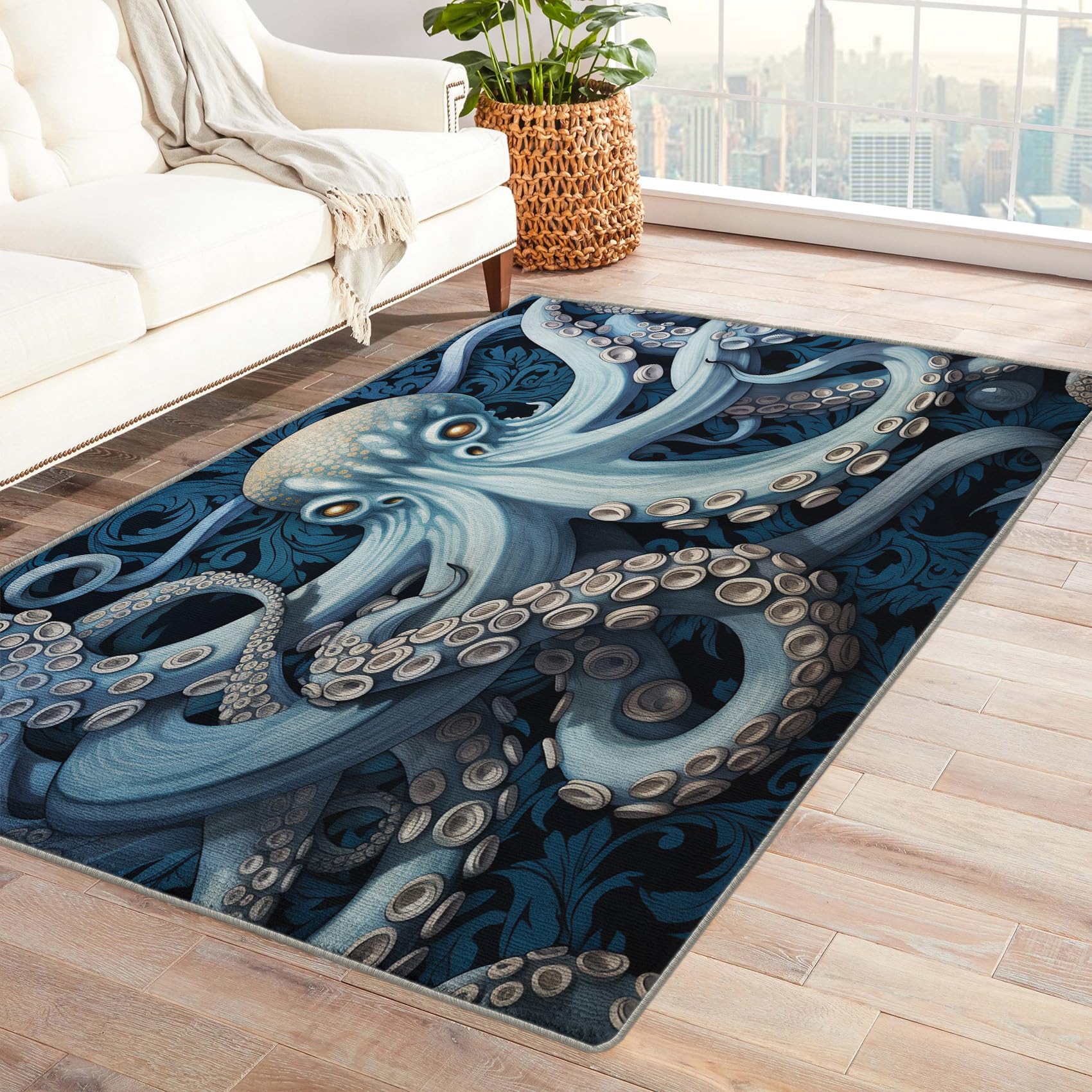 Amazon.com: Kraken Area Rug - Kraken Rug & Home Decor - 2x3 Rug