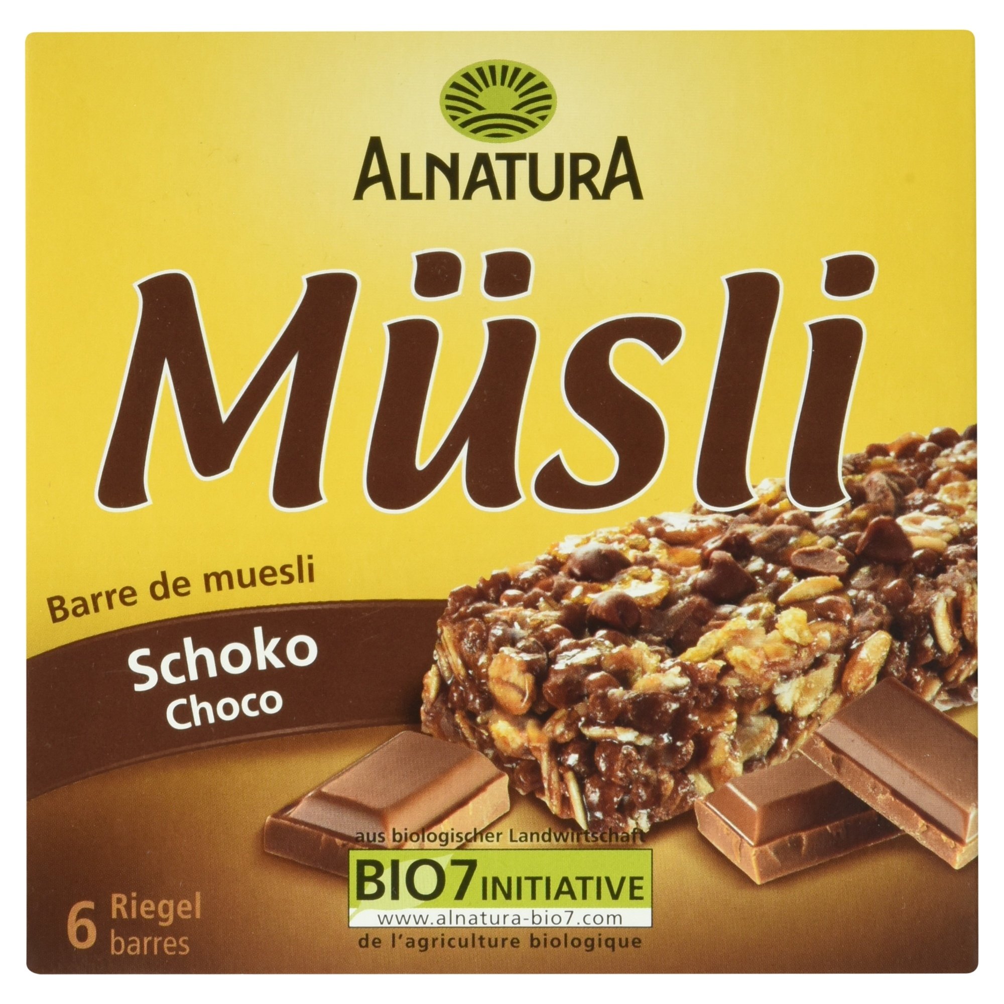 Alnatura Bio Müsli-Riegel Schoko  150 g