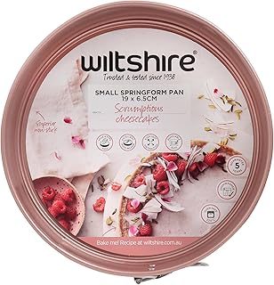 Wiltshire Springform Cake Tin 19cm – Non Stick Bakeware Pan with Removable Base for Cheesecake Baking Oven Safe with Dishw...