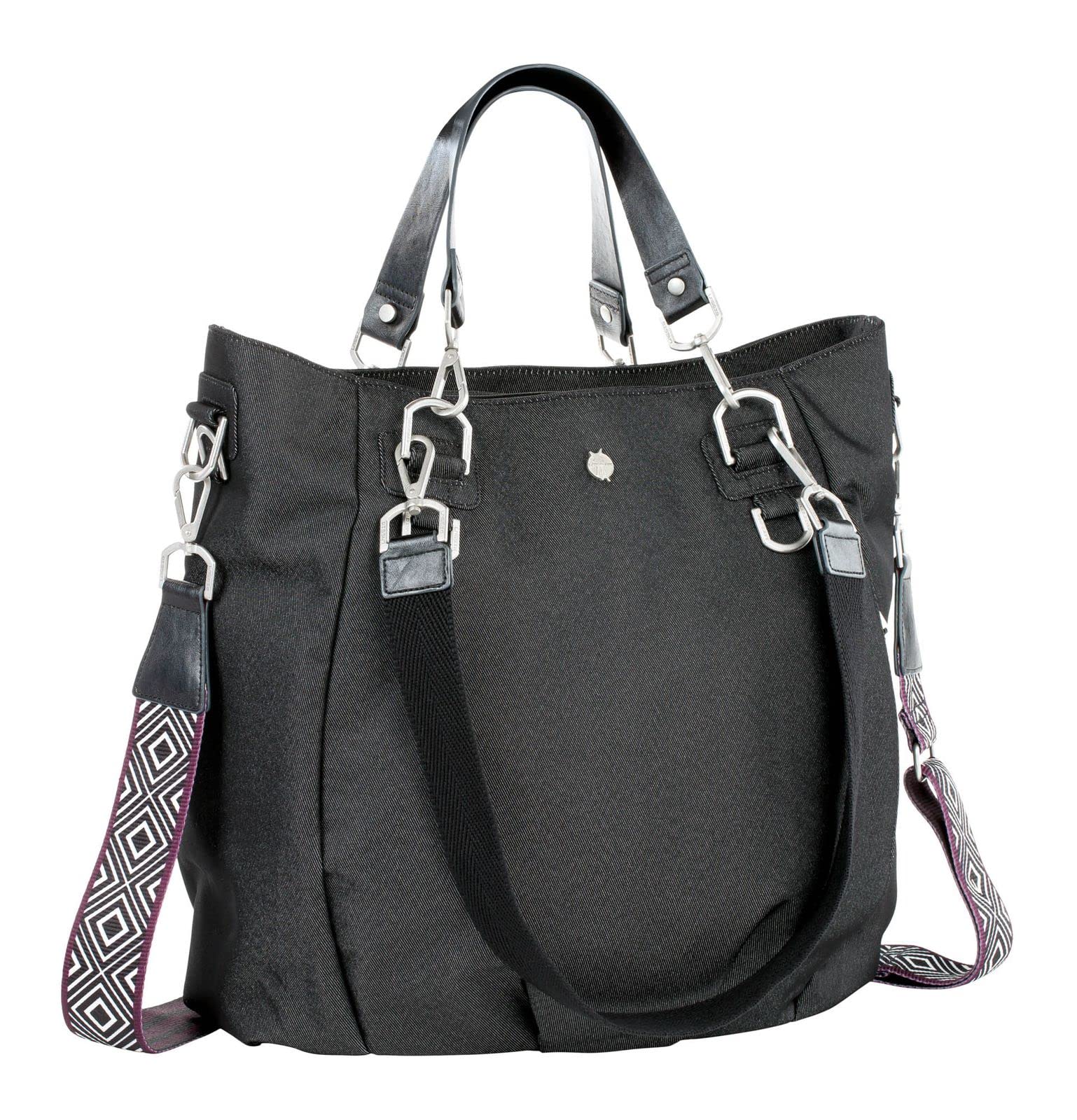 Lässig Méli Mélo Green Label Sac en Denim Noir