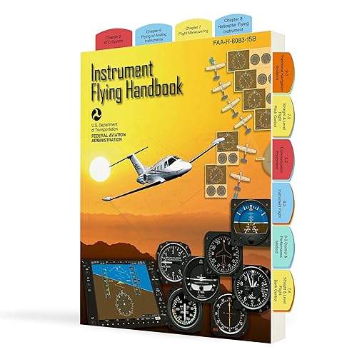 Pre-Tabbed Instrument Flying Handbook (IFH) FAA-H-8083-15B with Color-Coded Tabs for
