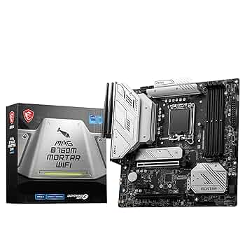 マザーボード MSI MAG B760M MORTAR WIFI DDR5 LGA1700 msi-b760m-mortar-wifi-