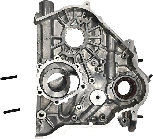 Miniatura 6 de Bomba de aceite sin junta compatible con Toyota Land Cruiser 1994-2004, Hilux, Surf, Hiace, Chaser, 4 Runner, Mark II y Cresta 2L 2L-T 2.4L 3L 2.8
