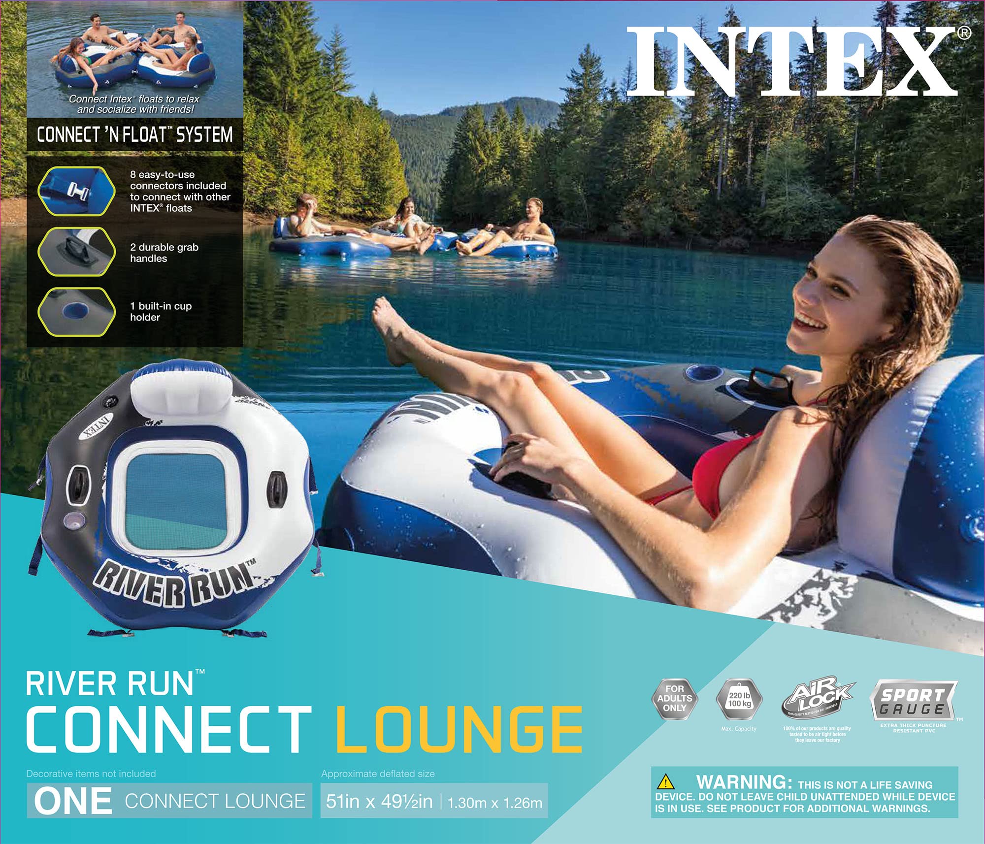 river run pool float