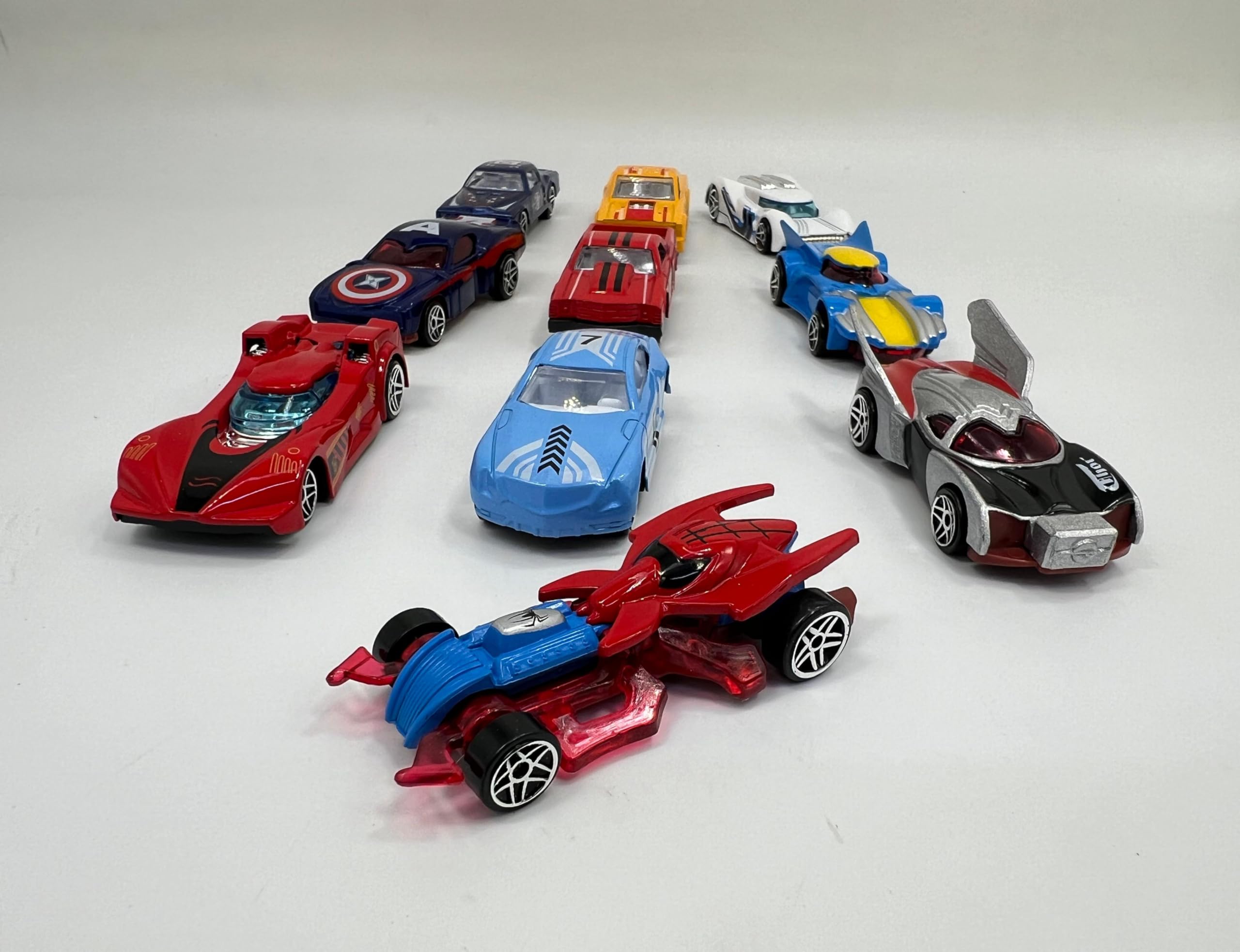 TOY GARDEN Toy Car Set 10 Die Cast Metal Cars Pack, Alloy Car Toys for Boys, Toy Car Models, Great for Kids’ Play, Party Favors, Gifts, Home Decoration & Collectibles