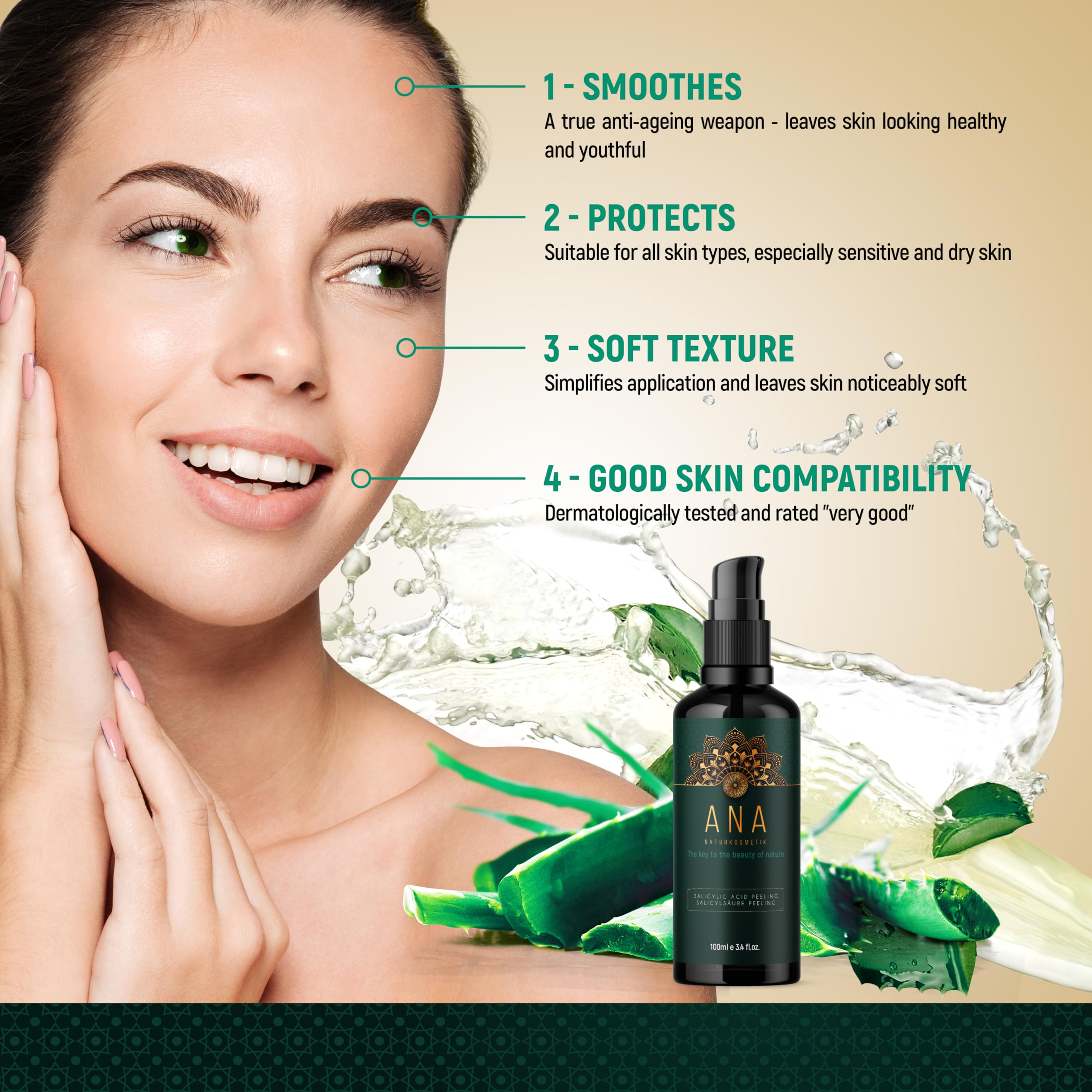 2% BHA Peeling, 100 ml Salicylic Acid Exfoliation for All Skin Types - Image 4