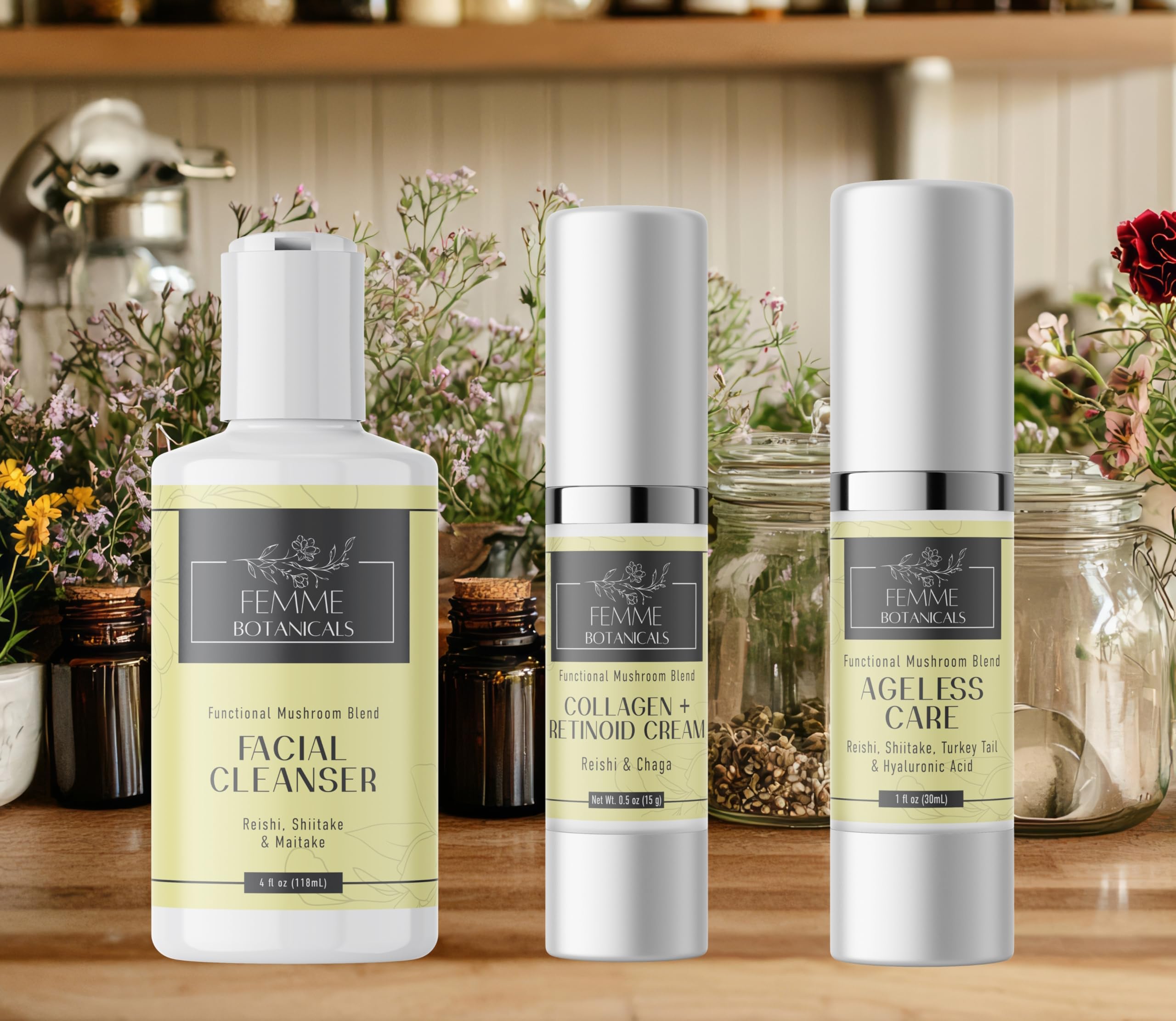 Mushroom Essentials Trio