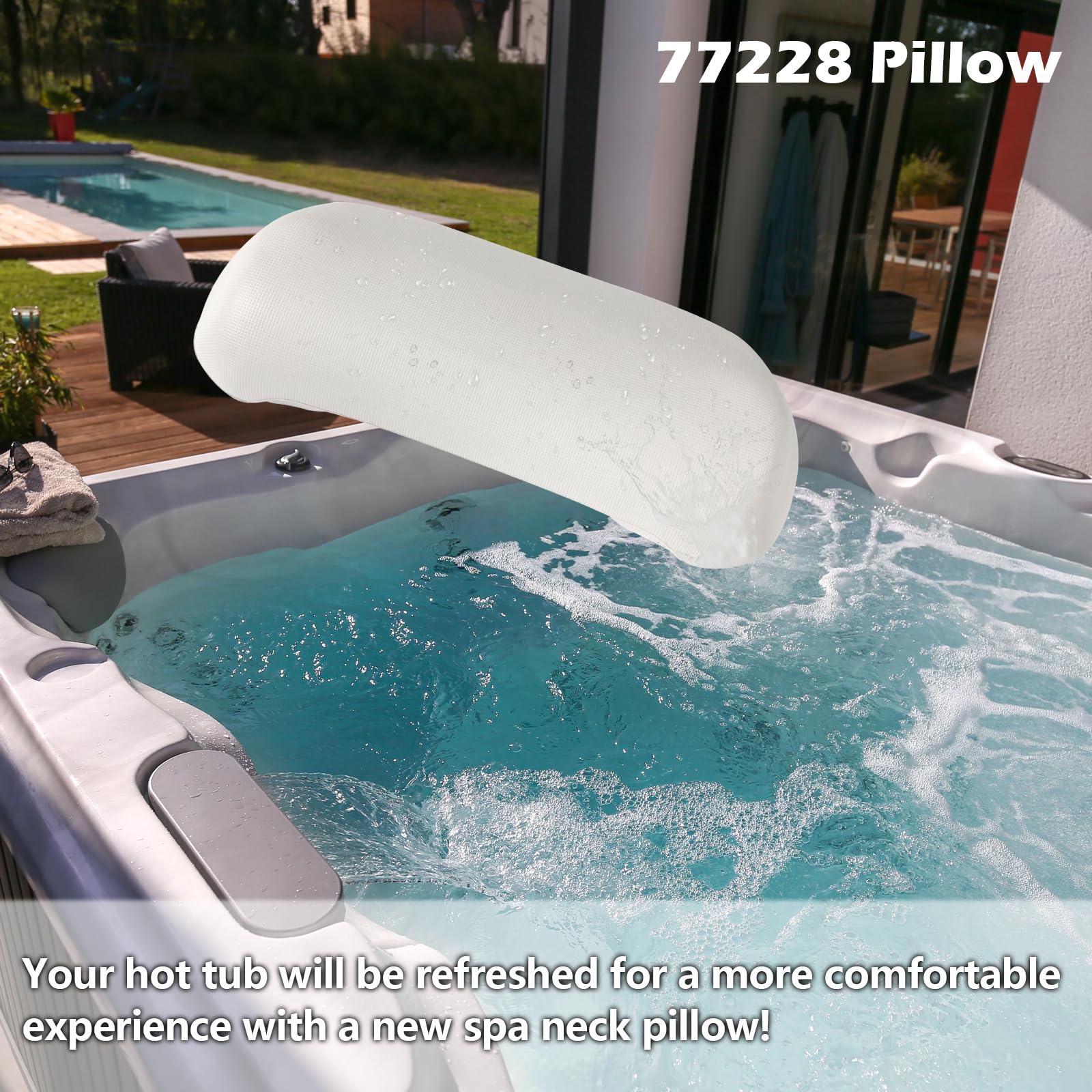 superbobi 77228 1411501 Kissen-Ersatz für Hot Spring/Watkins/Whirlpool-Spa-Teile, passend für Hot Spring Highlife Series Spas 2014 bis Heute, 1 Packung